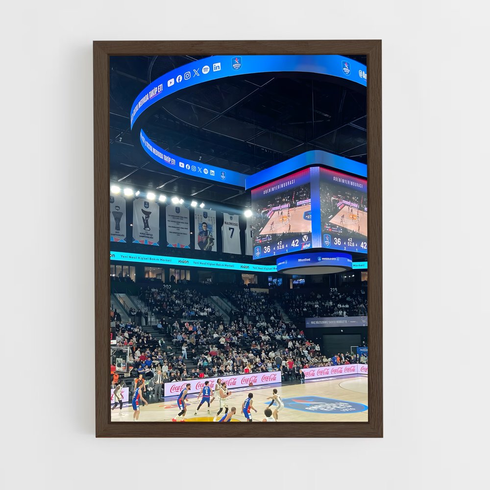 Poster L'Esprit de l'Arène – affiche Basketball (vue 5)